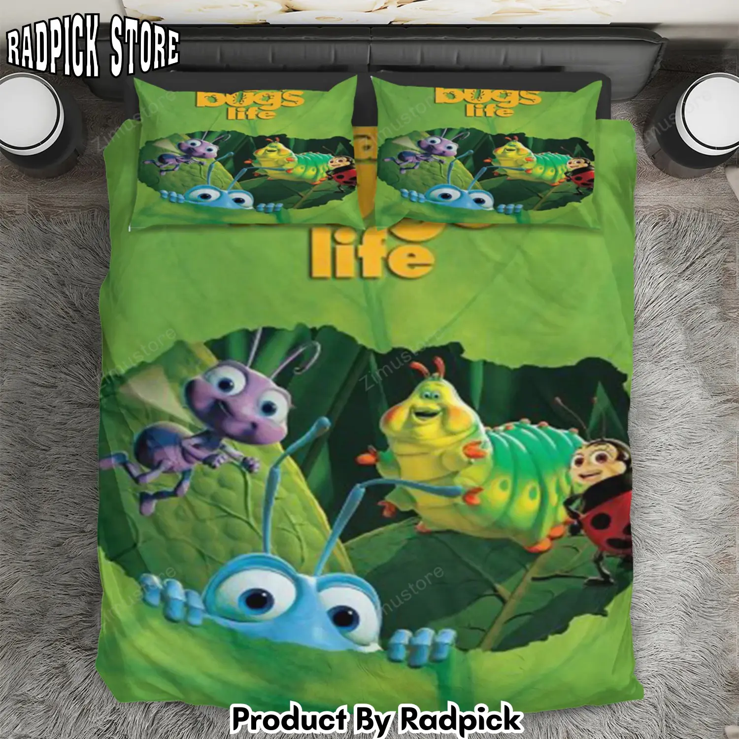 Radpick a bugs life poster 1 3pcs 3pcs bedding set duvet cover and pillow cases gift for fan rp3278932